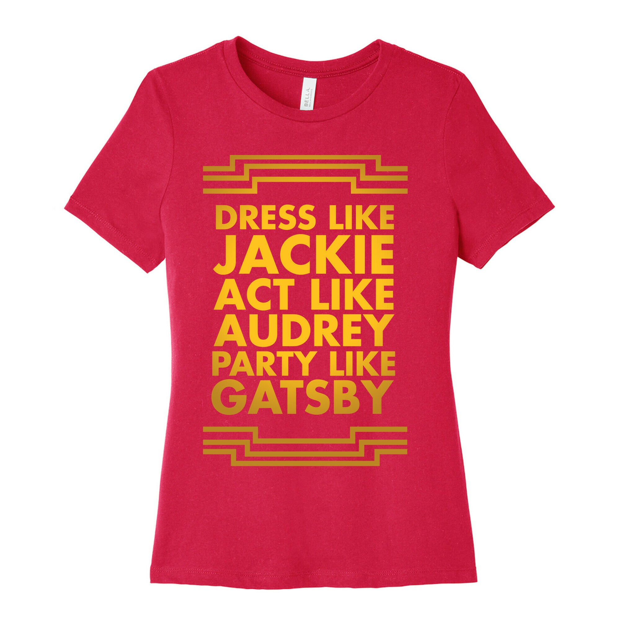 Party Like Gatsby Women's Cotton Tee
